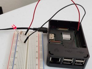 How To Blink An LED On Raspberry Pi 3 Model B+