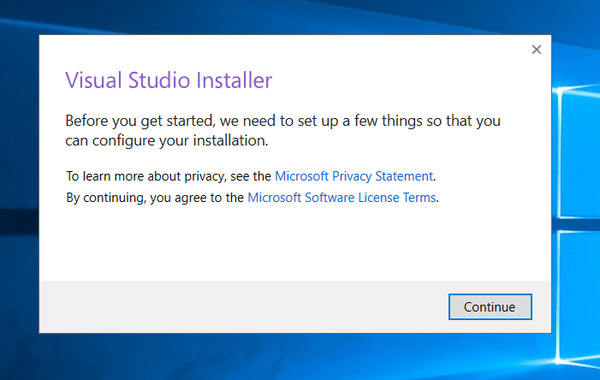 install visual studio community