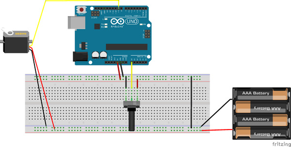 Control a Servo with Arduino • AranaCorp