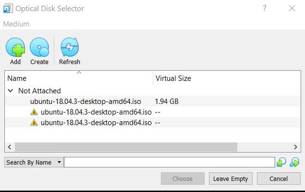 define virtual optical disk file