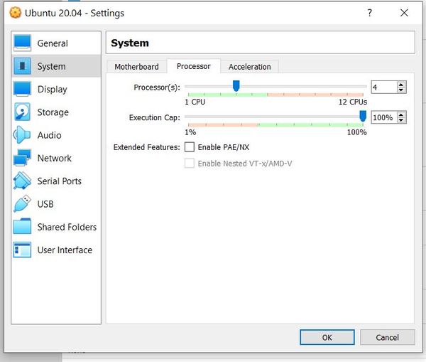 virtualbox android x86 unsupported cpu model