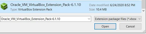 extension pack virtualbox ubuntu