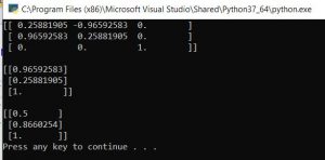 How to Write Displacement Vectors in Code Using Python