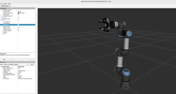 How To Create A URDF File Of The UR E Robotic Arm ROS Automatic Addison