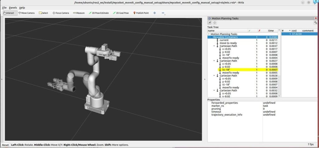 Reusing Motion Plans Using the MoveIt Task Constructor