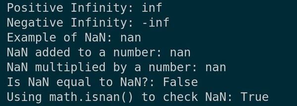 5-nan-infinity