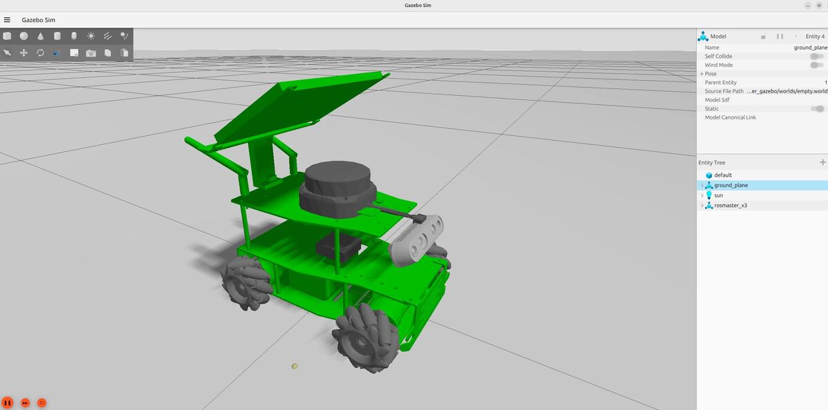 mecanum-wheel-robot-gazebo-ros2-simulation