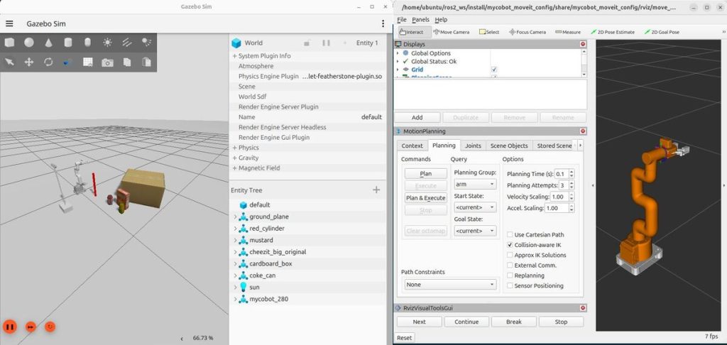 Configure MoveIt 2 for a Simulated Robot Arm – ROS 2 Jazzy