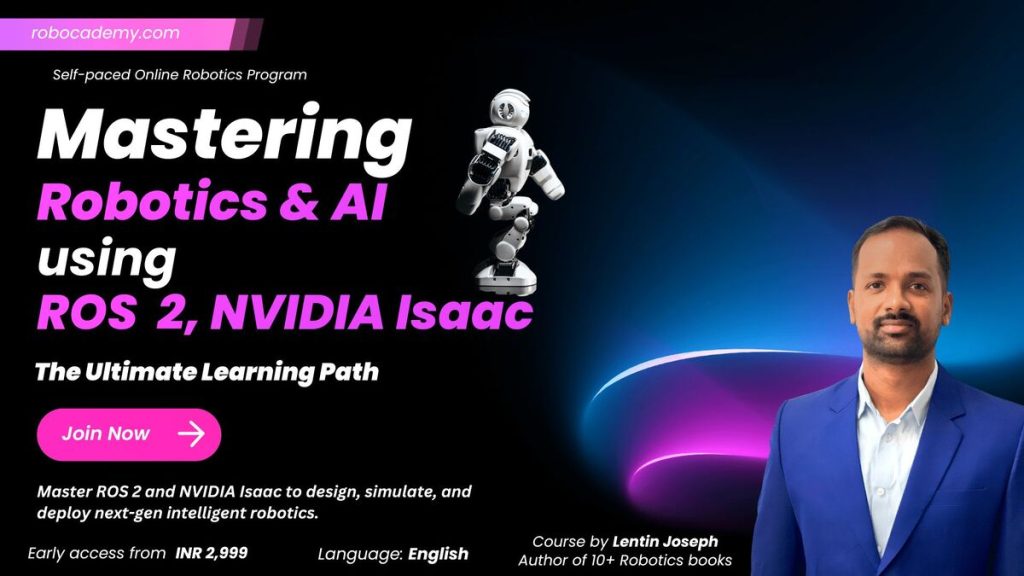 Mastering ROS 2 & NVIDIA Isaac with Robocademy